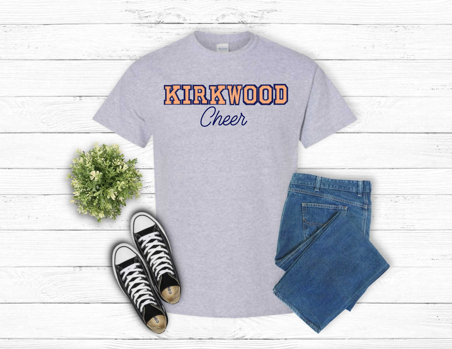 Kirkwood Cheer Gray Short Sleeve