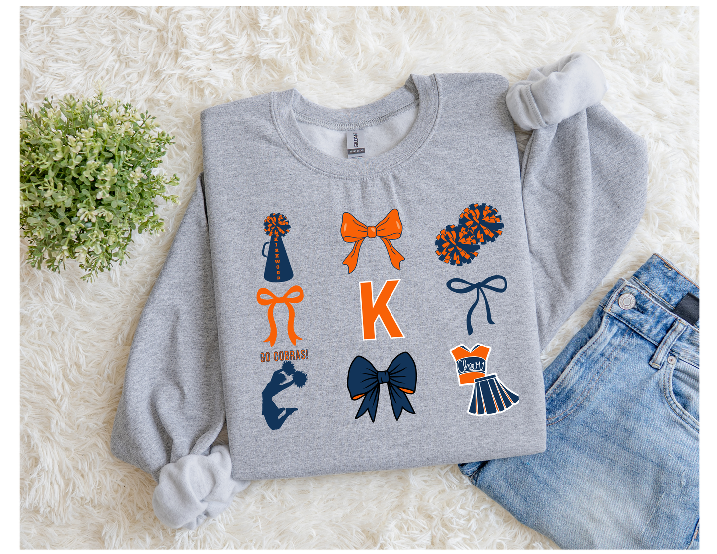 Kirkwood Cheer Coquette Crewneck