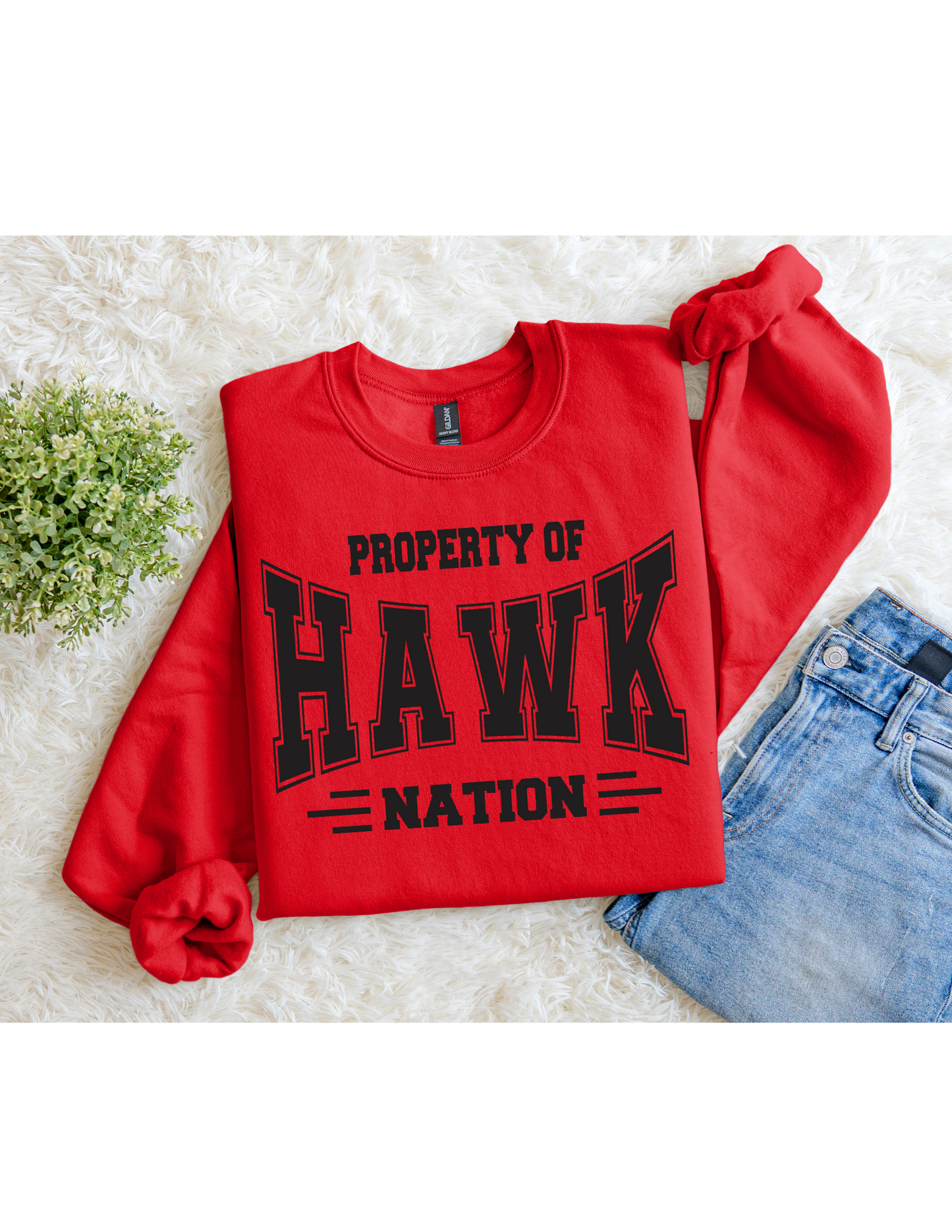 Hawks Nation Crewneck