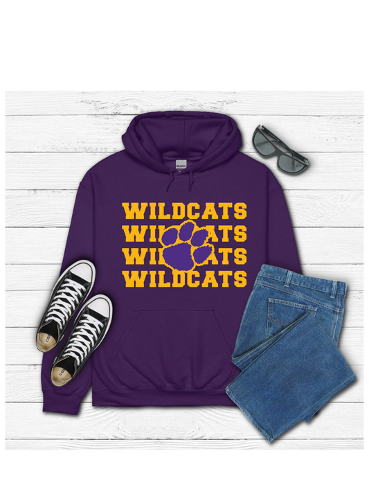 Wildcats Purple Hoodie