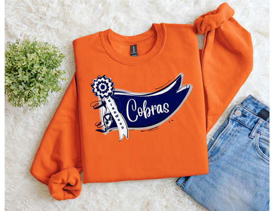 Kirkwood Cobras Pennant Crewneck