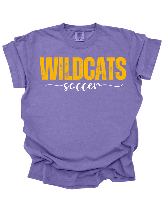 Comfort Colors Wildcats Soccer