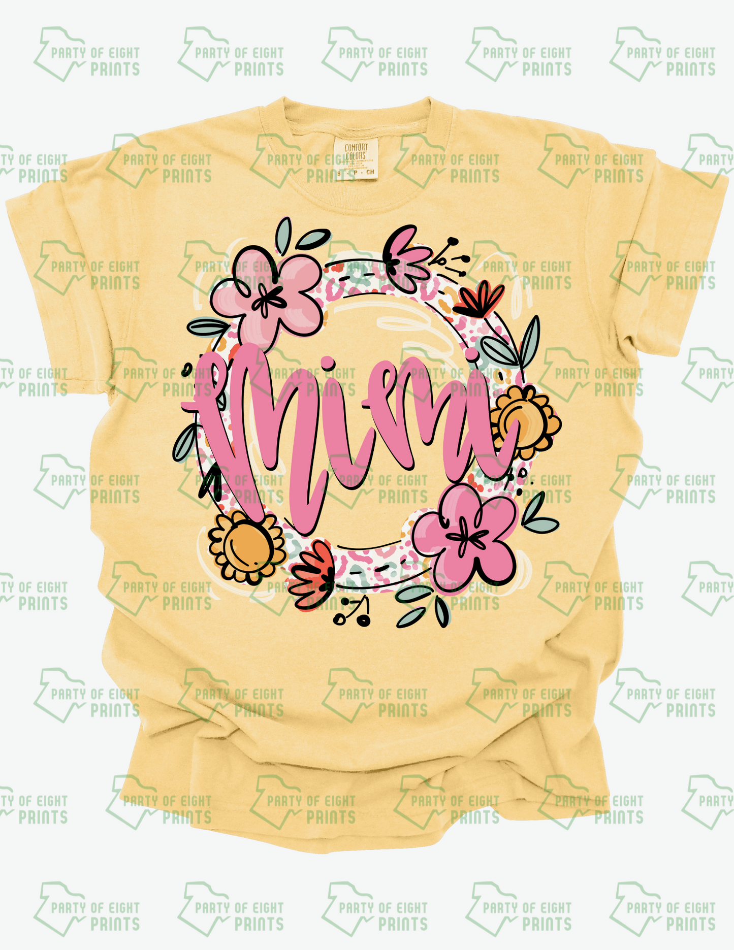 Mimi Floral Wreath Shirt