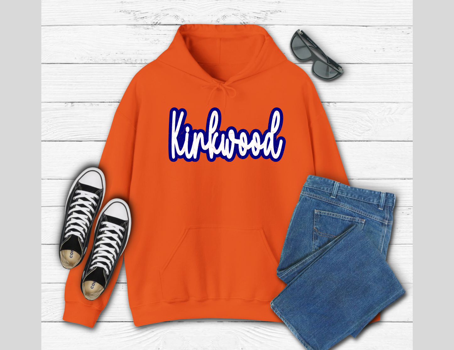 Orange Kirkwood Hoodie