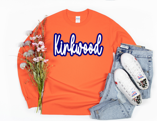 Orange Kirkwood Long Sleeve