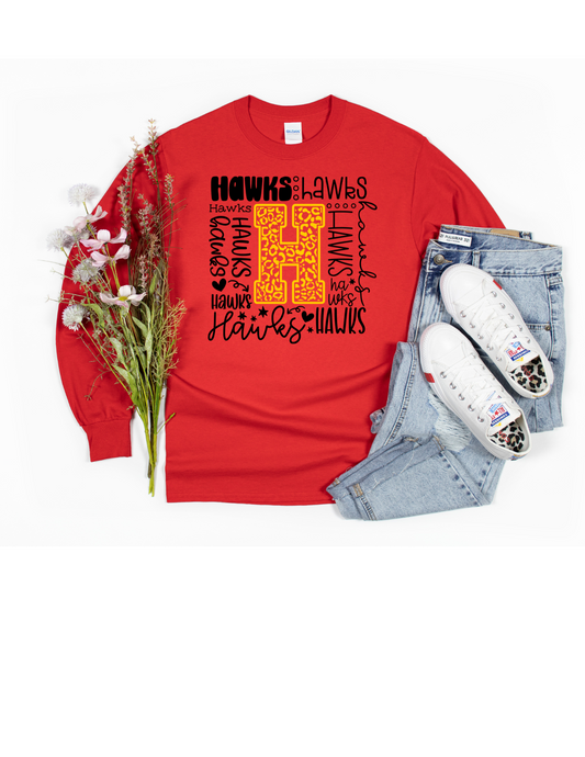 Red Hawks Long Sleeve