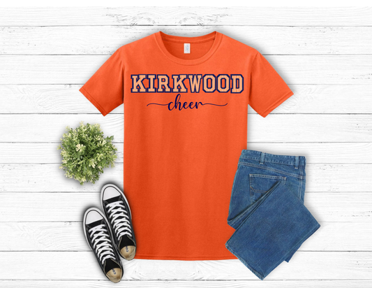 Kirkwood Cheer Orange Short Sleeve