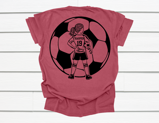Soccer Mom Girl Player Shirt
