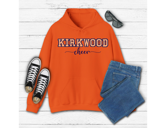 Kirkwood Cheer Orange Hoodie