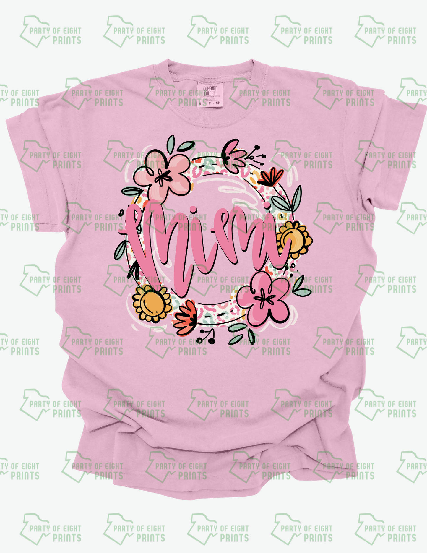 Mimi Floral Wreath Shirt