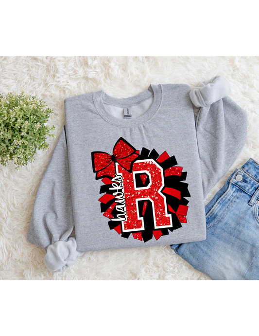 Rossview Pom Crewneck