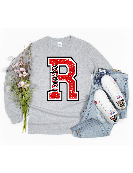 Rossview R Gray Long Sleeve