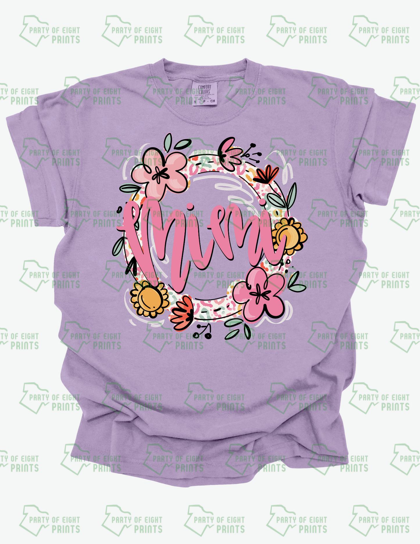 Mimi Floral Wreath Shirt