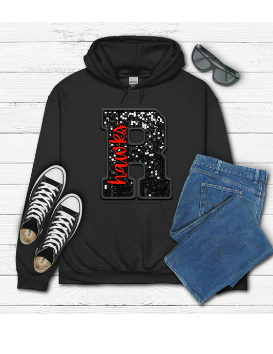 Rossview R Black Hoodie