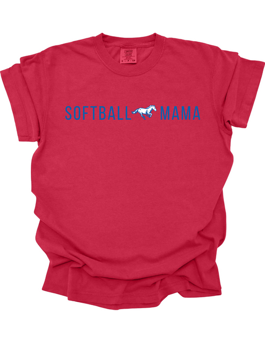 Softball Mama Mustang