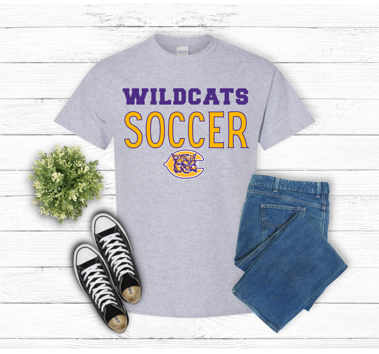Clarksville Wildcats Soccer Shirt