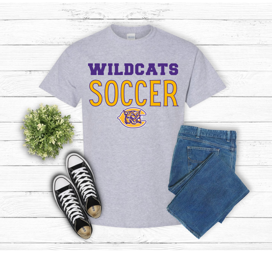 Clarksville Wildcats Soccer Shirt