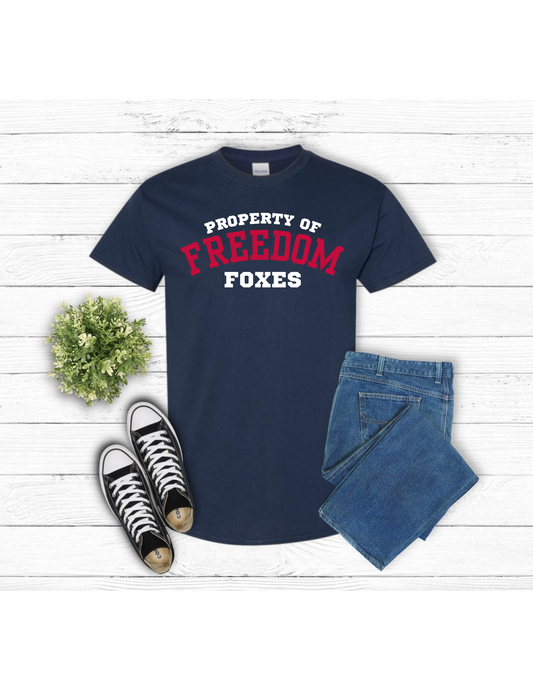 Property of Freedom Foxes on Navy