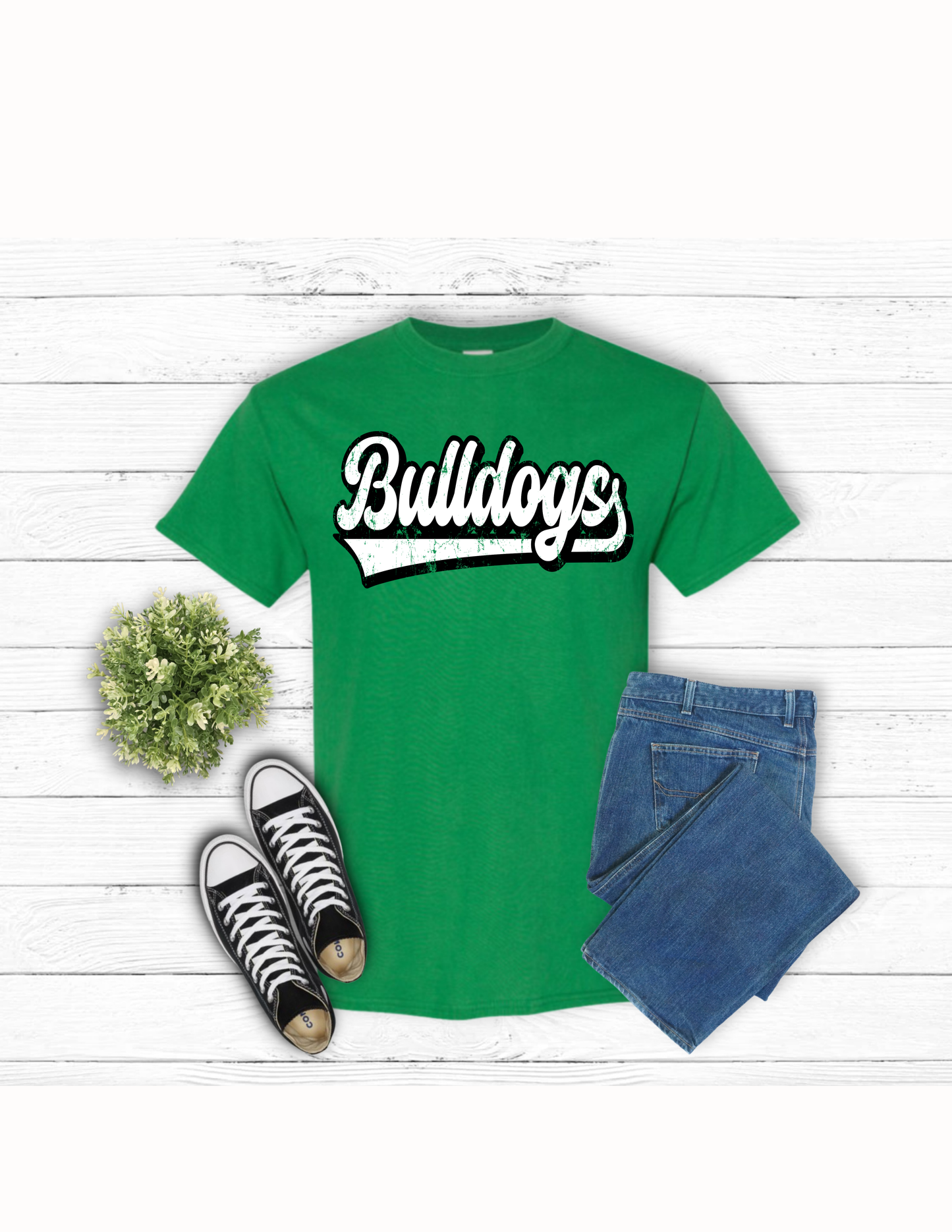 Bulldogs T-Shirt- Green