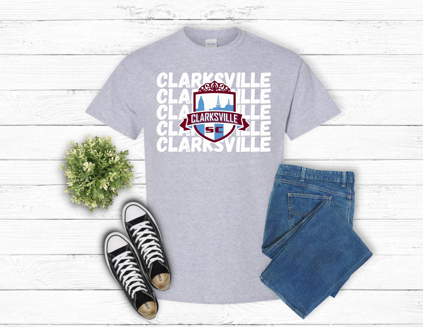Clarksville Soccer Club- White Clarksville