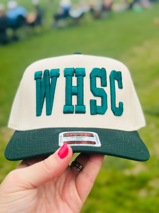 White House Soccer Club WHSC 3D Puff Embroidered Hat