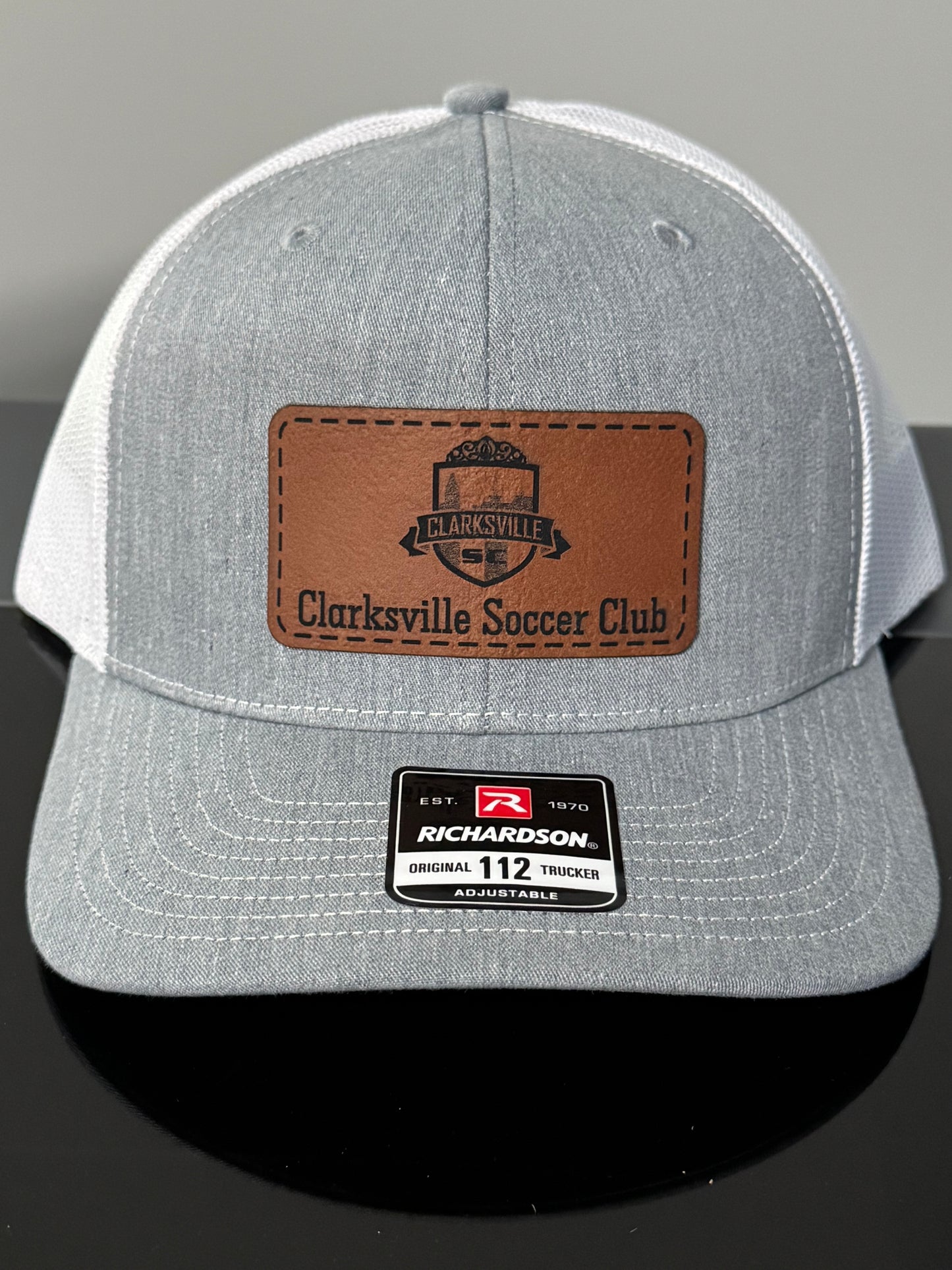 CSC Patch Hat- Gray & White- Adult