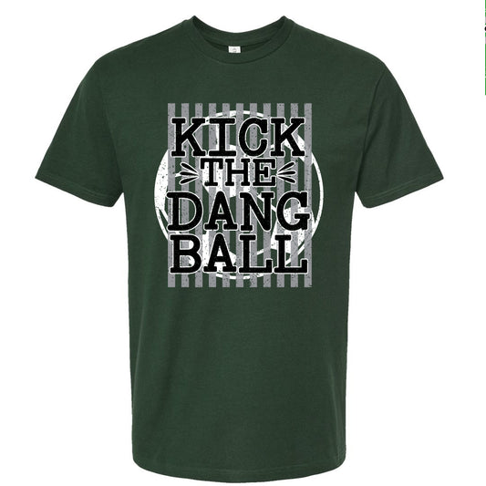 White House Kick The Dang Ball Gray and White