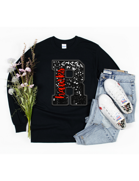 Rossview R Black Long Sleeve