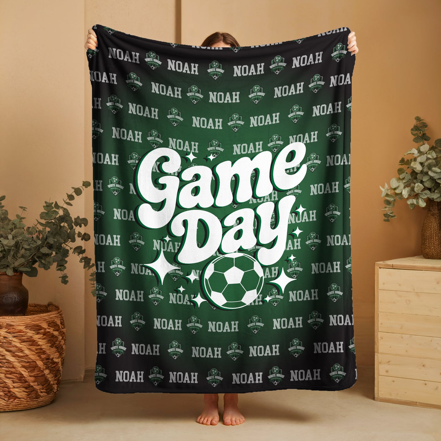 Game Day White House Blanket