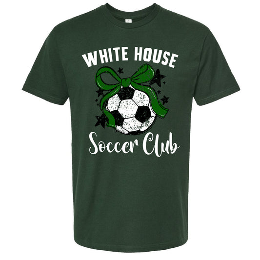 White House Soccer Ball w/Bow